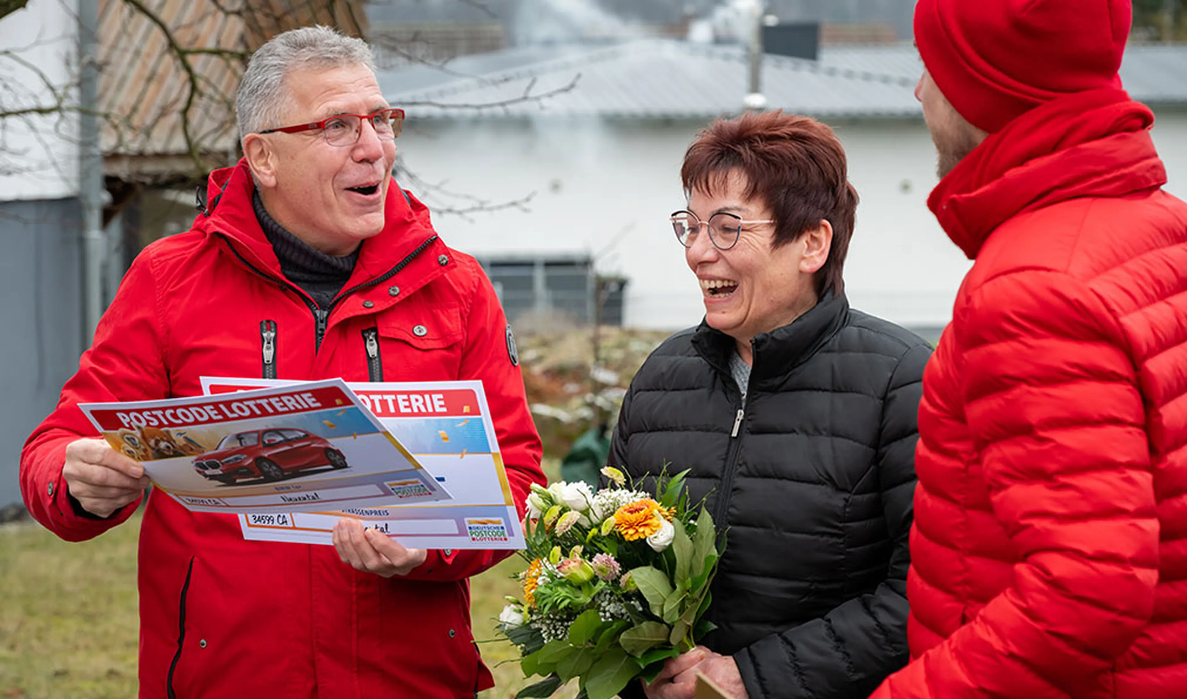 Große Postcode Freude in Hessen