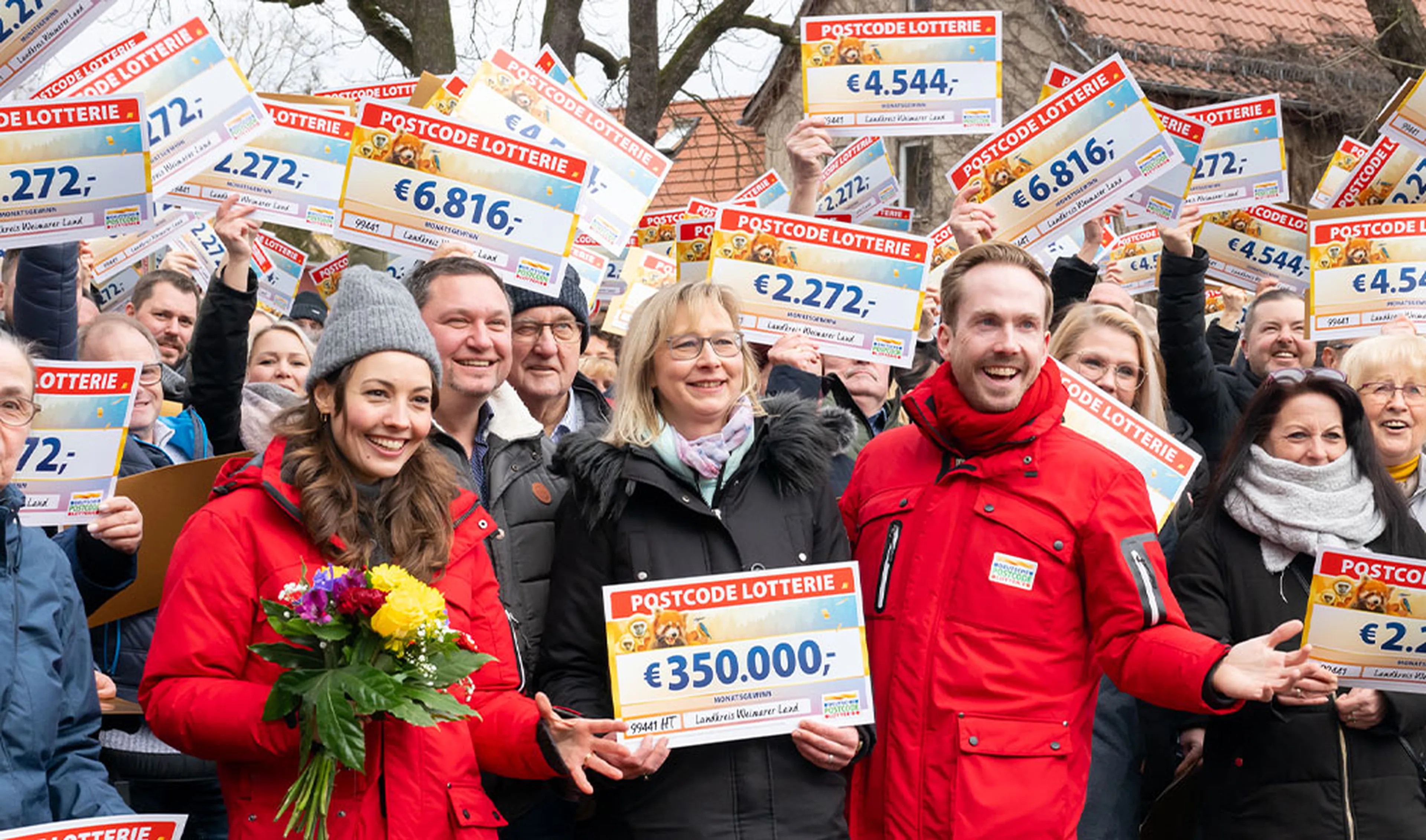 Insgesamt 1,4 Millionen Euro gehen in die Postleitzahl 99441