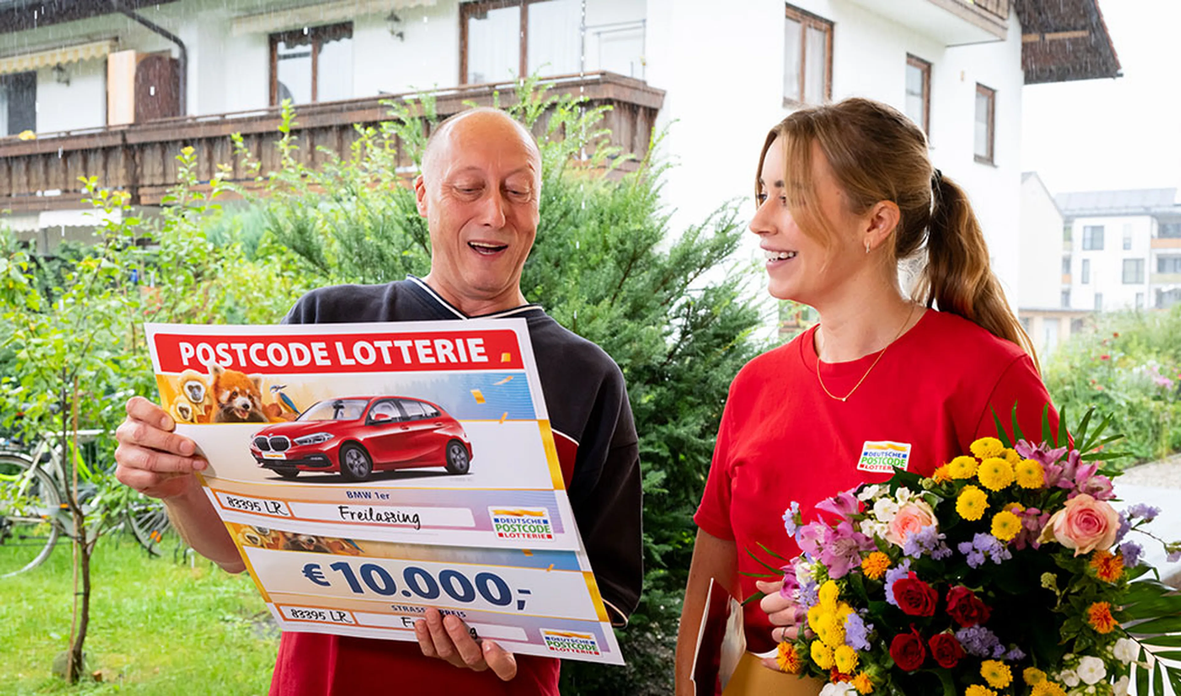 Glückspilz aus Freilassing Postcode Lotterie
