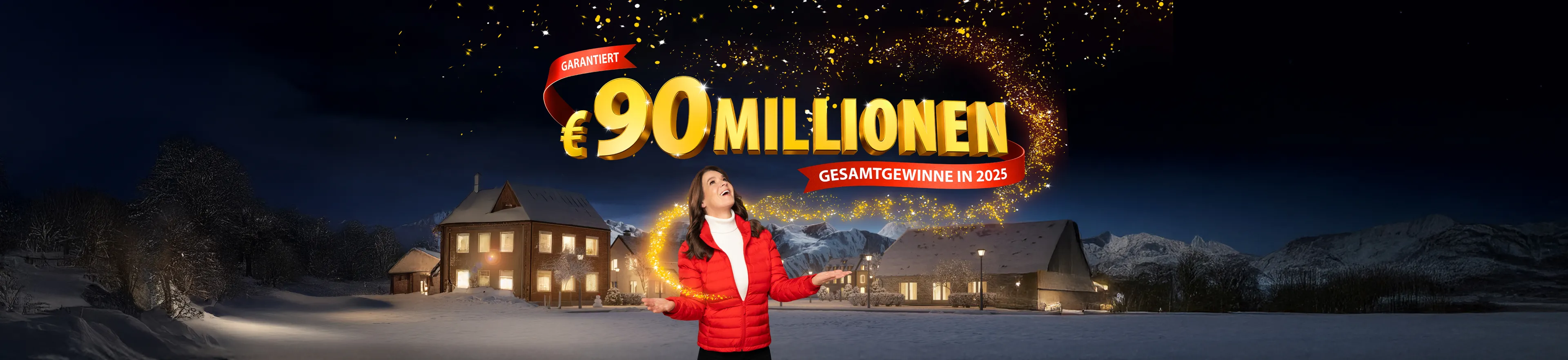Garantiert 90 Millionen Euro Gesamtgewinne in 2025