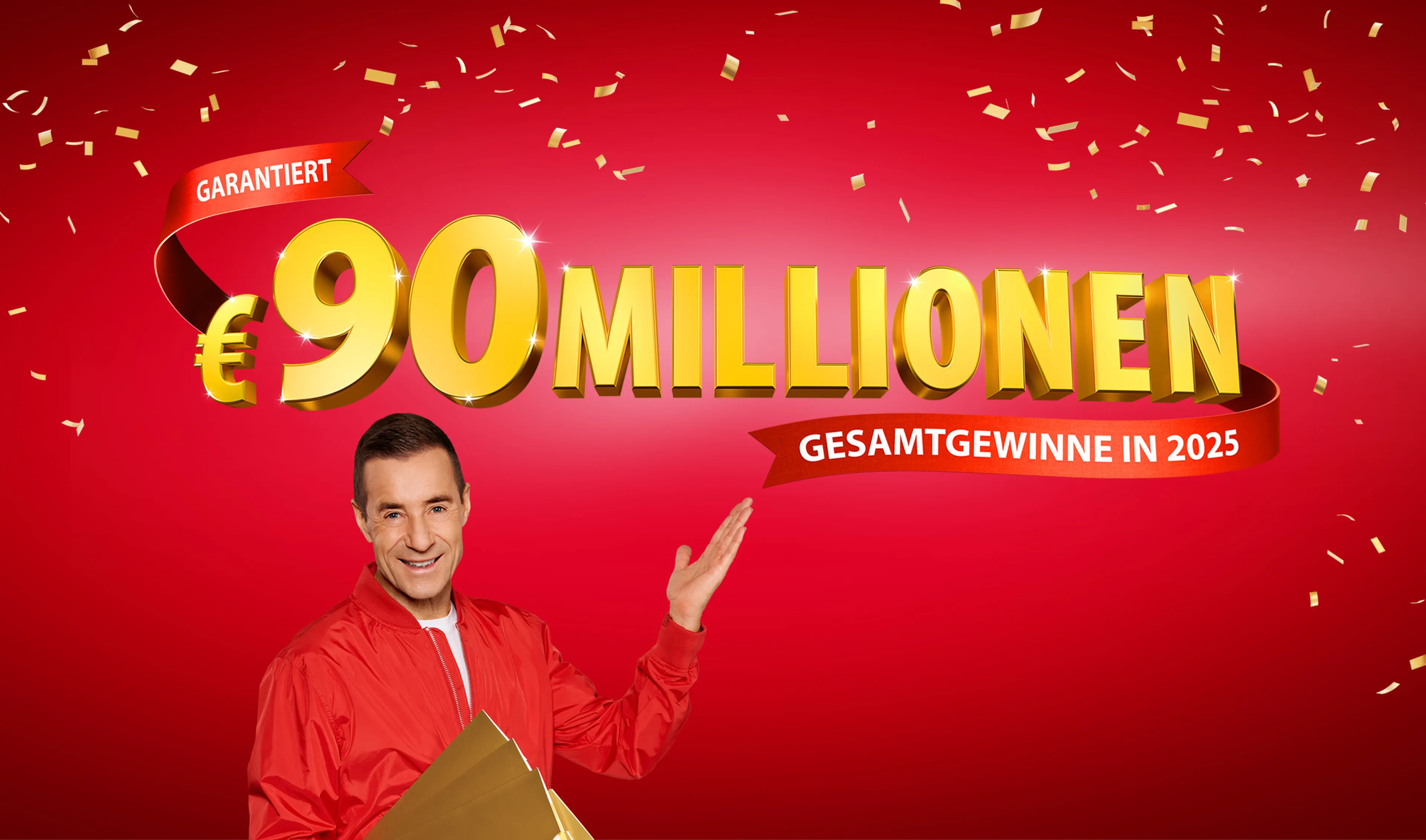 Garantiert 90 Millionen Euro Gesamtgewinne in 2025