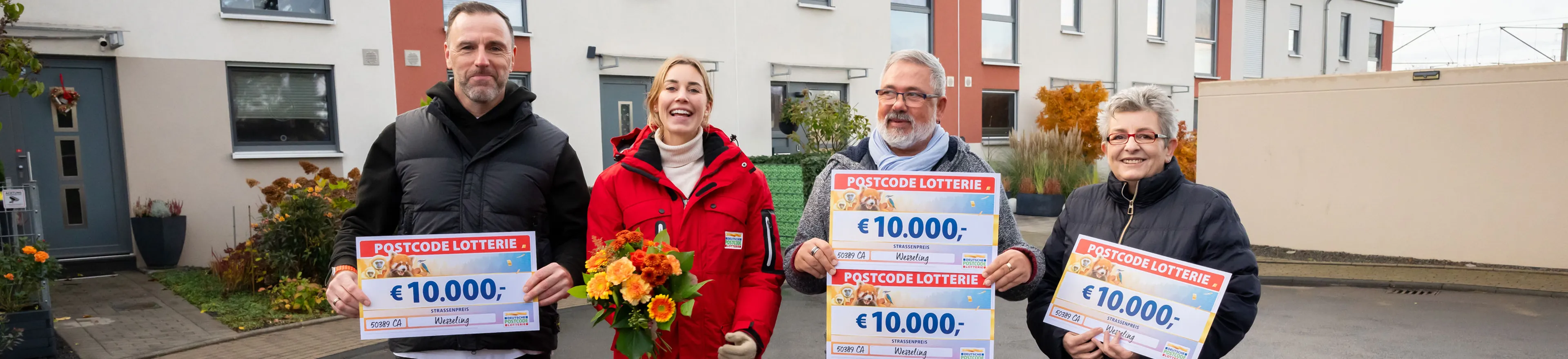 Postcode Lotterie Gewinner in Wesseling