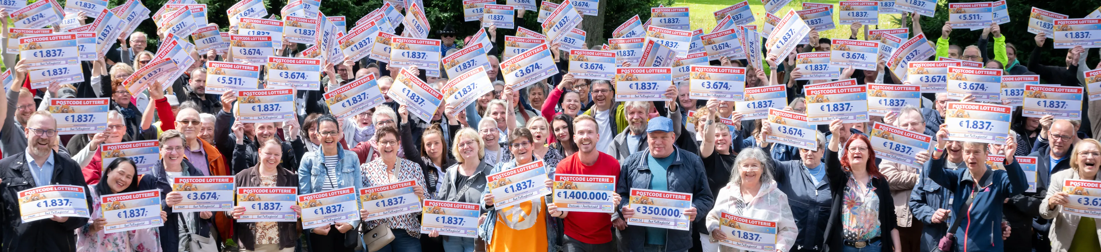 Ihr Los bei der Postcode Lotterie