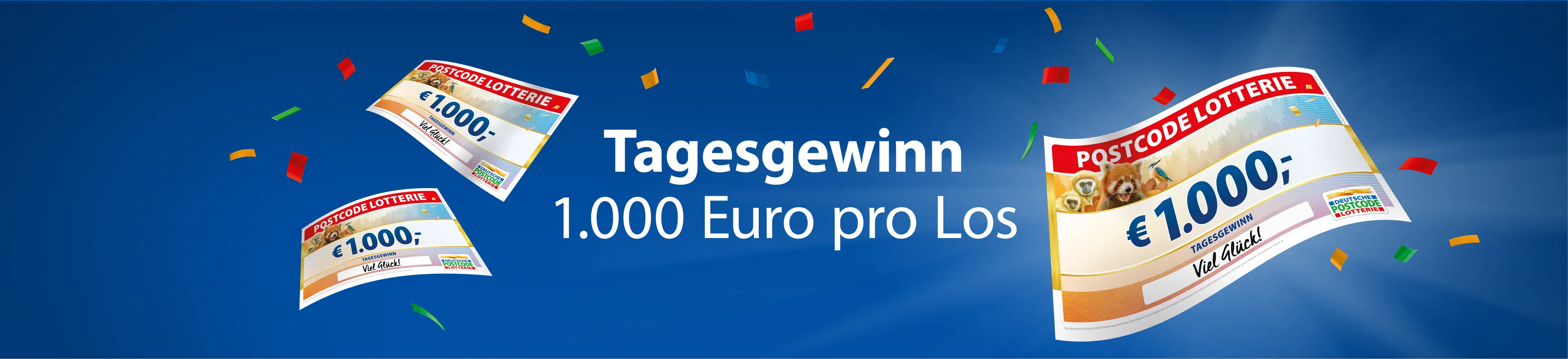 Postcode Lotterie Tagesgewinn
