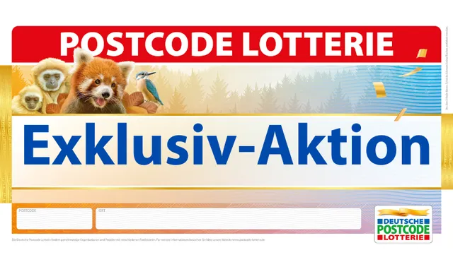 Exklusive Aktion für ehemalige Teilnehmende der Deutschen Postcode Lotterie