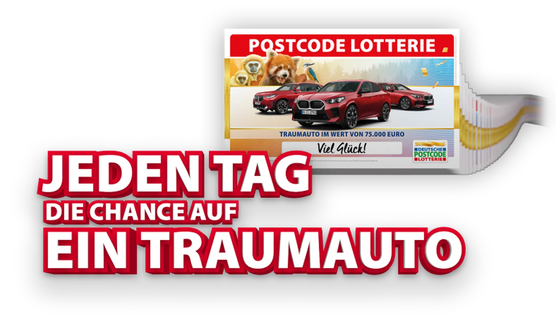 Jeden Tag die Chance auf ein Traumauto