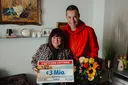 Die Postcode Gewinnerin im Oktober gewinnt 3 Millionen Euro