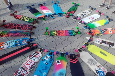 Longboards liegen voll im Trend Longboards liegen voll im Trend