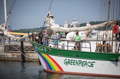 Greenpeace schützt die Antarktis Greenpeace schützt die Antarktis