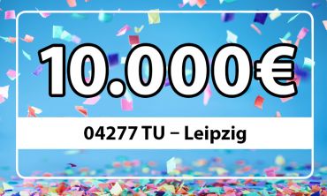 Der erste Straßenpreis der März-Ziehung geht nach Leipzig Der erste Straßenpreis der März-Ziehung geht nach Leipzig