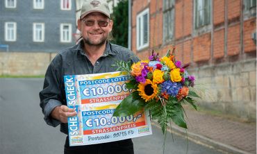 Bernd gewinnt den fünften Straßenpreis im August Bernd gewinnt den fünften Straßenpreis im August