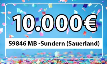 Der zweite Straßenpreis im Februar geht nach Sundern Der zweite Straßenpreis im Februar geht nach Sundern