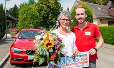 Herzlichen Glückwunsch an Heike aus Wesel zum Straßenpreis Herzlichen Glückwunsch an Heike aus Wesel zum Straßenpreis